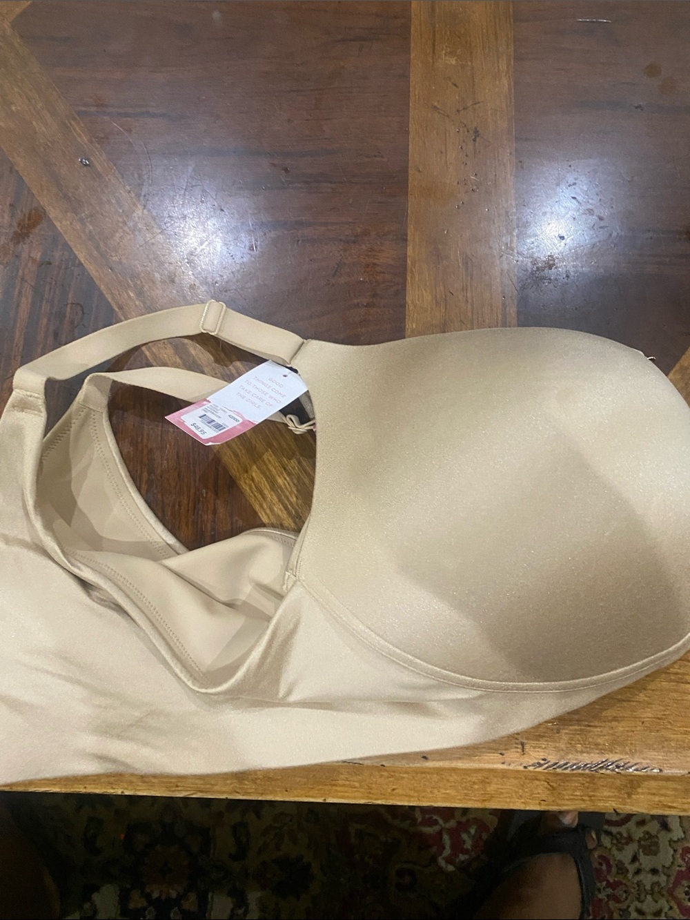 Cacique Smooth Nude Full-Coverage T-Shirt Bra lightly lined no wire